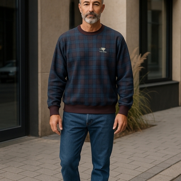 Zero Restriction Golf Other - Zero Restriction Eagle Watch Georgia Plaid Windbreaker